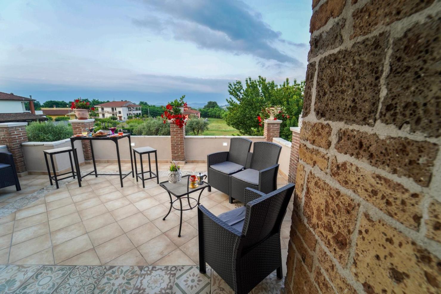 Villa Falcone Alvignano Exterior photo
